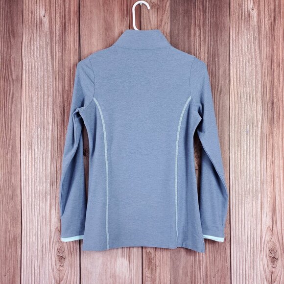 NWT Masters Magnolia Lane Tech Womens XS Blue 1/4 Zip Performance Pullover Blue - Picture 2 of 15